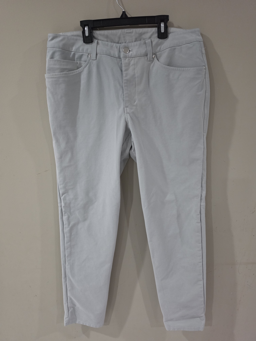 Lululemon ABC Slim-Fit Pant 31 Utilitech Gray Men’s 34 M5ABNS